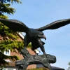 Statues & Sculptures Eagles^Majestic Eagle 111cm Bronze Metal Garden Statue