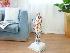 Statues & Sculptures Table Top|Animals^Majestic Horse Head 70cm Multicoloured Resin Sculpture