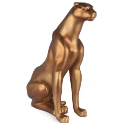 Statues & Sculptures Floor Standing|Animals^Majestic Panther 78cm Bronze Resin Indoor Sculpture