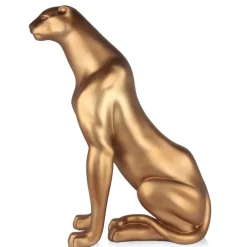Statues & Sculptures Floor Standing|Animals^Majestic Panther 78cm Bronze Resin Indoor Sculpture