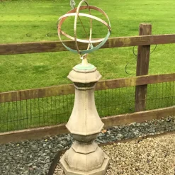 Statues & Sculptures Armillary Sundials^Marino Armillary Stone Garden Sundial