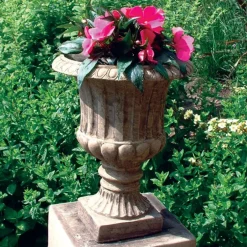 Statues & Sculptures Large|Round^Modena 24 Vase Stone Garden Planter