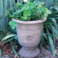 Statues & Sculptures Large|Round^Modena 35 Vase Stone Garden Planter