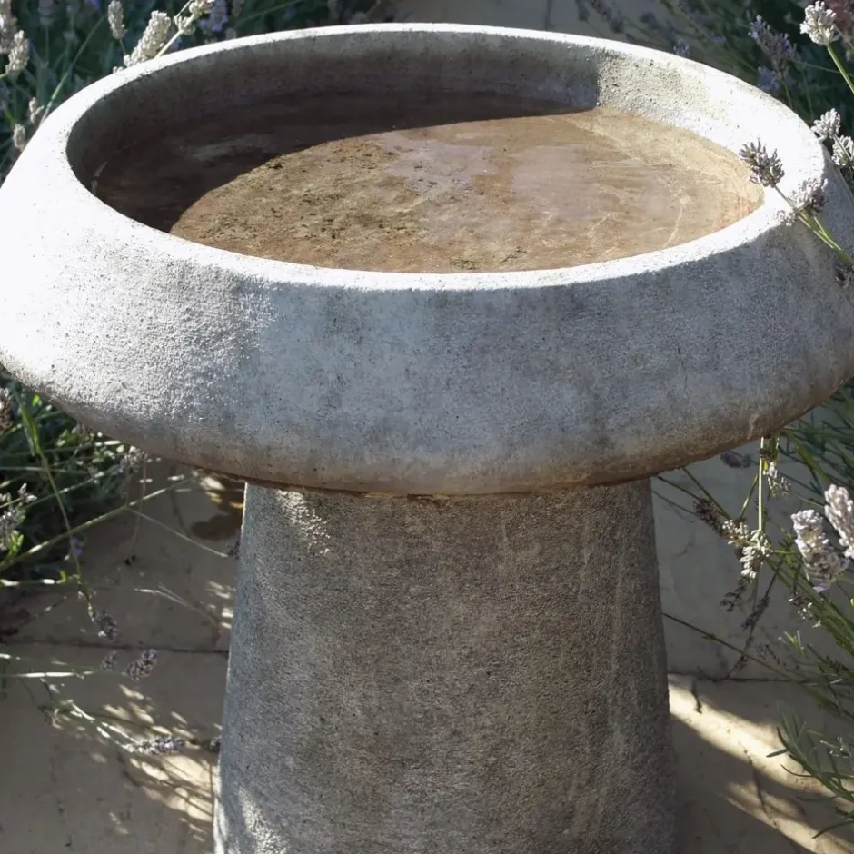 Statues & Sculptures Bird Baths^Modern Stone Garden Bird Bath