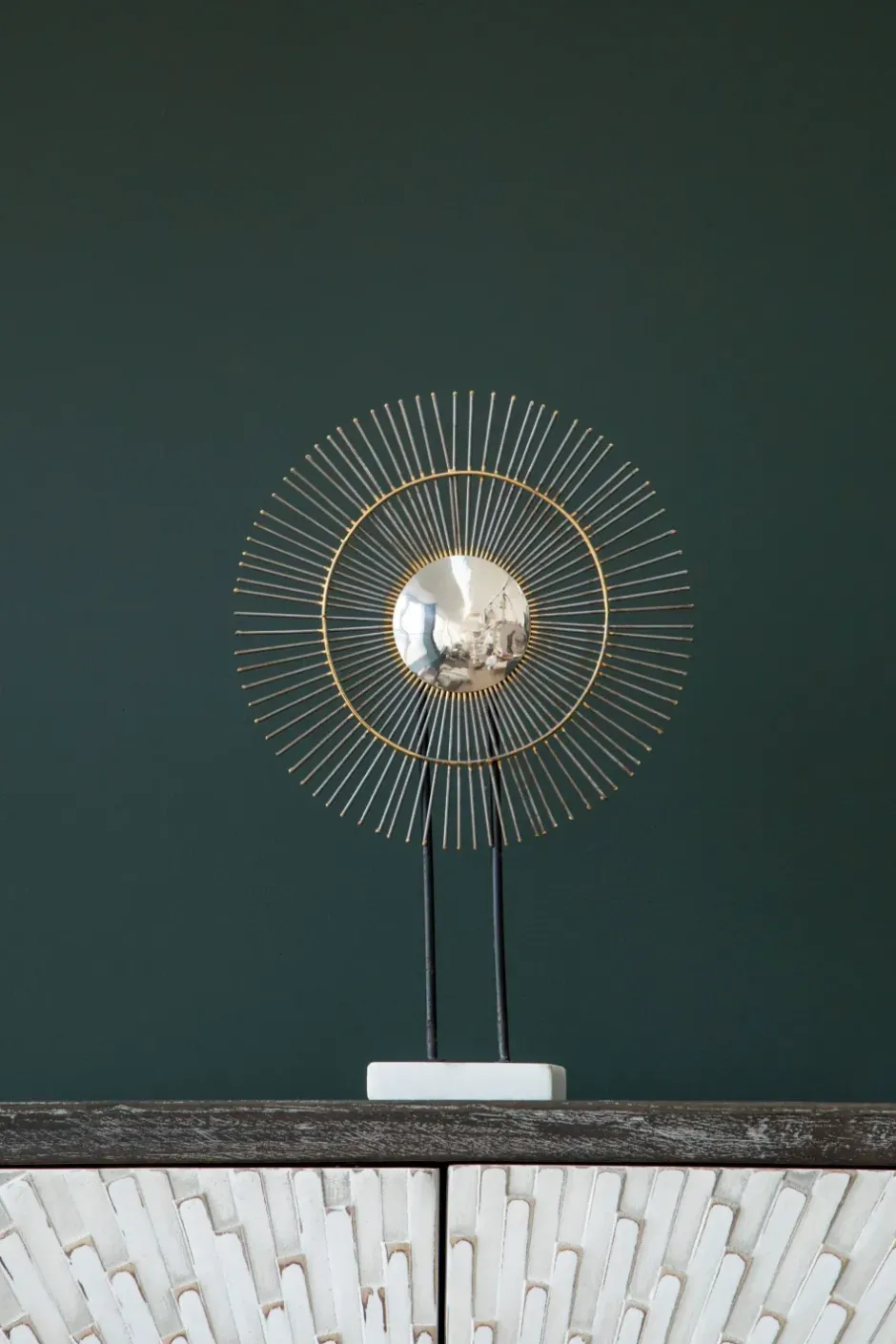 Statues & Sculptures Table Top|Abstract^Moonburst 44cm Metal Indoor Sculpture