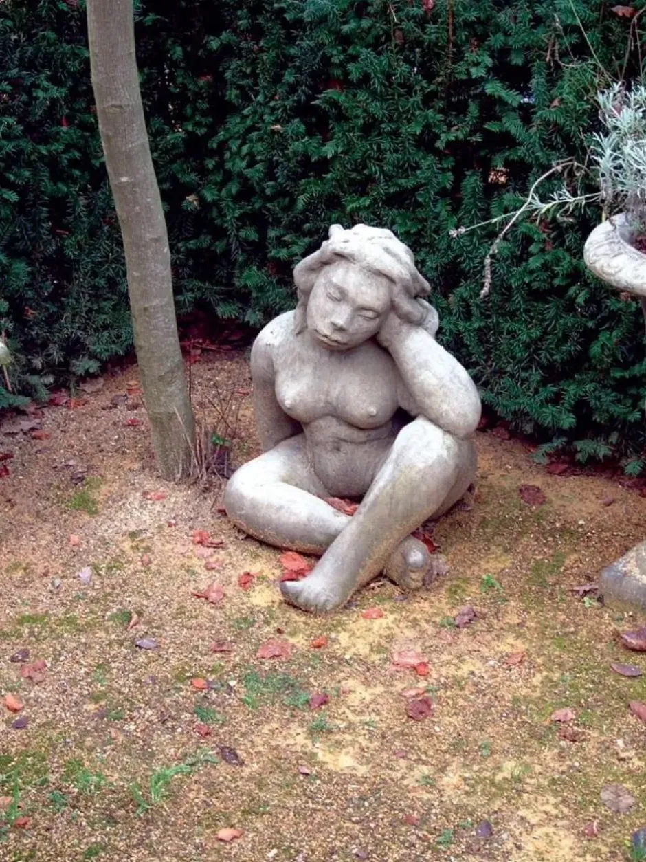 Statues & Sculptures Children|Modern^Mother Goddess Stone Garden Ornament