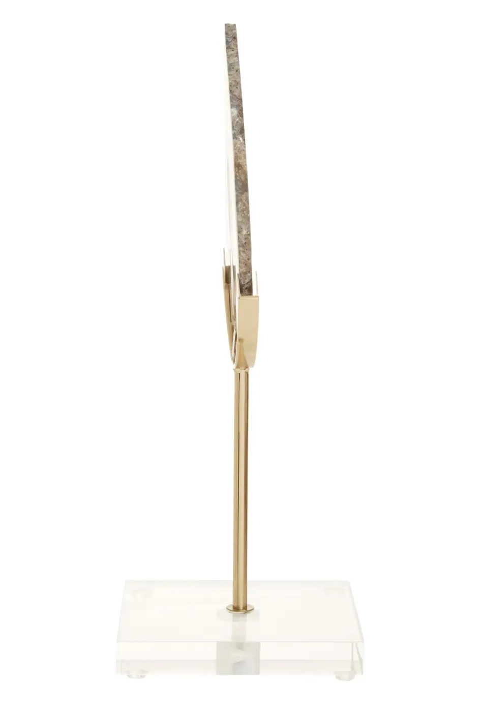 Statues & Sculptures Table Top|Abstract^Mystical Agate 30cm Black & Gold Stone Indoor Sculpture