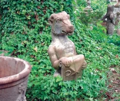Statues & Sculptures Dragons^Mystical Dragon 87cm Stone Garden Statue