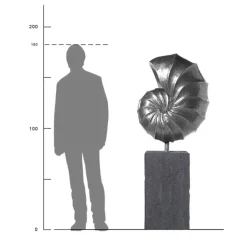 Statues & Sculptures Abstract|Contemporary^Nautical 173cm Resin Aluminium Home & Garden Sculpture