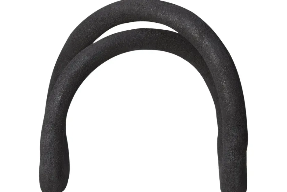 Statues & Sculptures Table Top|Abstract^Nightfall 21cm Black Metal Indoor Sculpture