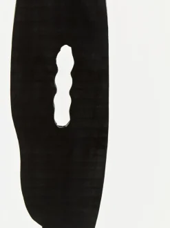 Statues & Sculptures Table Top|Abstract^Obsidian Essence 70cm Black Wood Indoor Sculpture