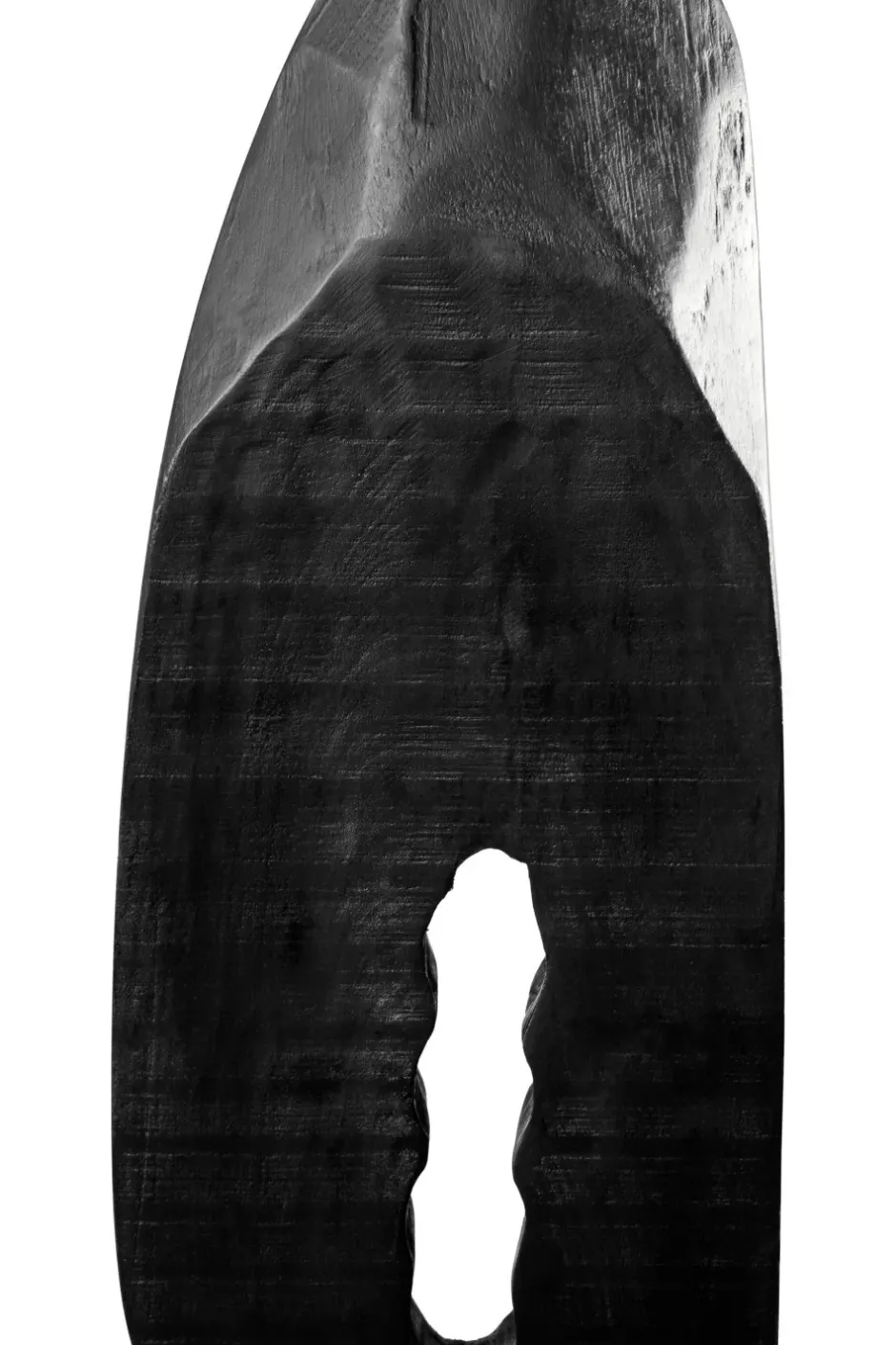 Statues & Sculptures Table Top|Abstract^Obsidian Essence 70cm Black Wood Indoor Sculpture