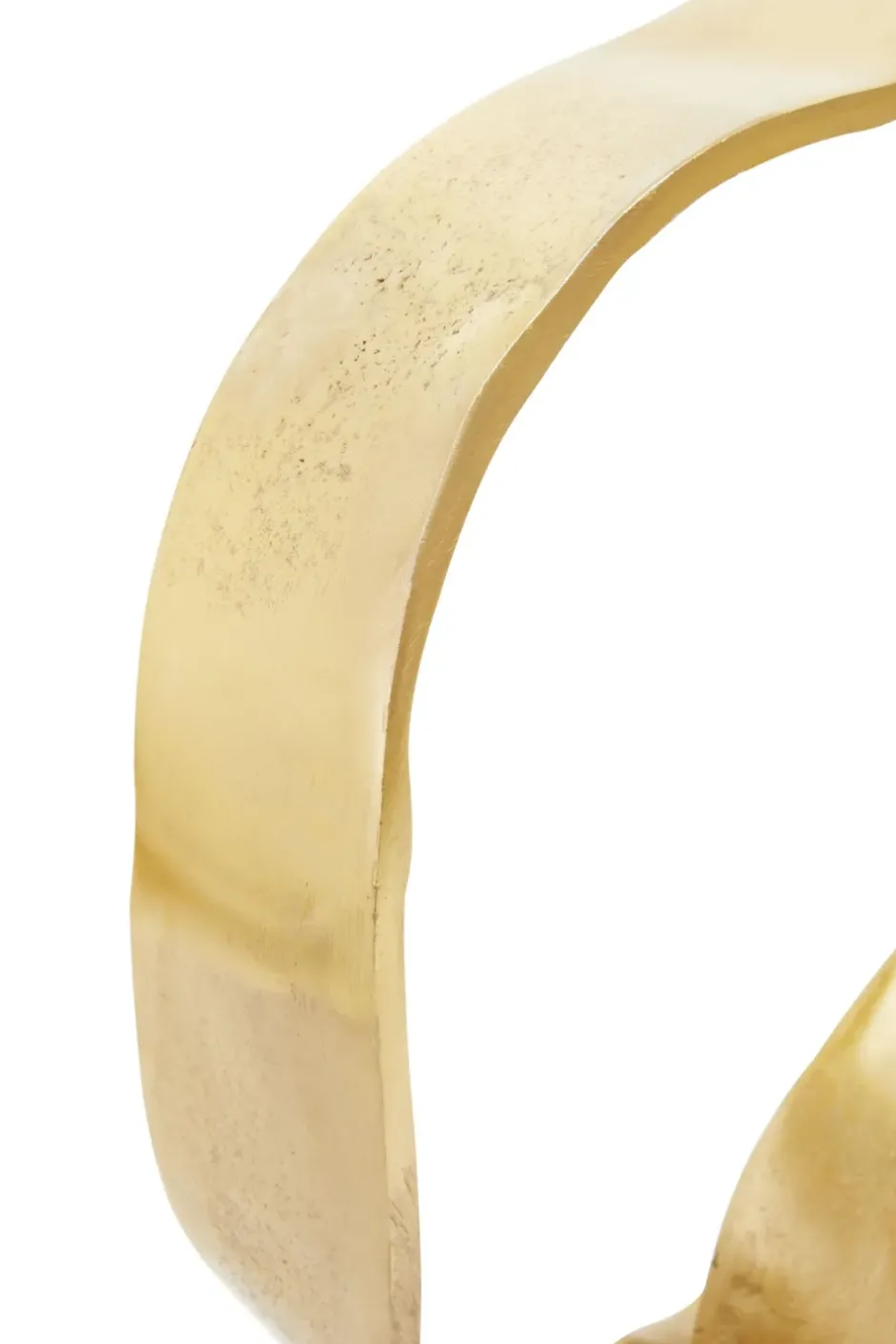 Statues & Sculptures Table Top|Abstract^Orbique 42cm Gold Metal Indoor Sculpture