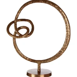 Statues & Sculptures Table Top|Abstract^Orbitus 52cm Bronze Metal Indoor Sculpture