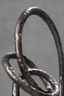 Statues & Sculptures Table Top|Abstract^Orbitus 52cm Bronze Metal Indoor Sculpture