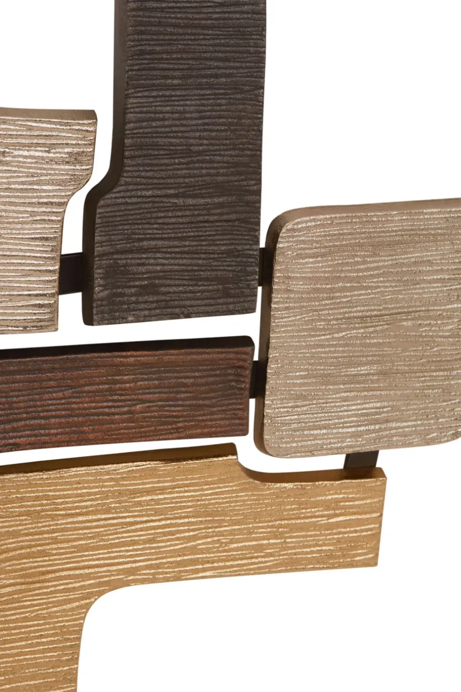 Statues & Sculptures Wall Art|Abstract^Organic Grid 40cm Metal Wall Sculpture