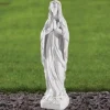 Statues & Sculptures Virgin Mary^Our Lady of Lourdes 58cm Marble Resin Garden Statue
