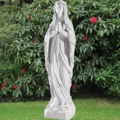 Statues & Sculptures Virgin Mary^Our Lady of Lourdes 97cm Marble Resin Garden Statue