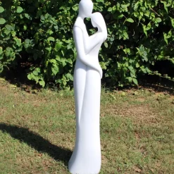 Statues & Sculptures Modern^Passion 118cm Marble Resin Modern Garden Statue