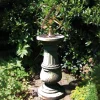 Statues & Sculptures Armillary Sundials^Pedestal Armillary 133cm Stone Garden Sundial