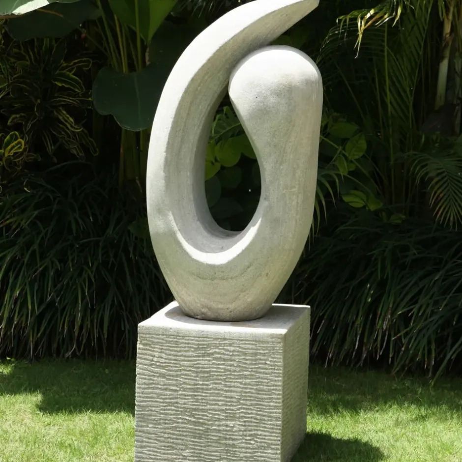 Statues & Sculptures Contemporary^Perplexity Contemporary Stone Garden Sculpture
