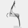 Statues & Sculptures Giant|Floor Standing^Phantom Deer 250cm Silver Metal Garden Sculpture