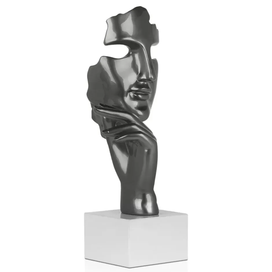 Statues & Sculptures Figurative|Table Top^Phantom Diva 45cm Anthracite Resin Indoor Sculpture