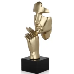 Statues & Sculptures Figurative|Table Top^Phantom Diva 45cm Gold Resin Indoor Sculpture