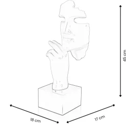 Statues & Sculptures Figurative|Table Top^Phantom Diva 45cm Gold Resin Indoor Sculpture