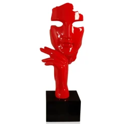 Statues & Sculptures Figurative|Table Top^Phantom Diva 45cm Red Resin Indoor Sculpture