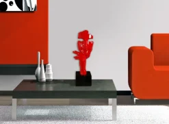 Statues & Sculptures Figurative|Table Top^Phantom Diva 45cm Red Resin Indoor Sculpture