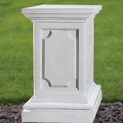 Statues & Sculptures Plinths & Pedestals^Plain 70cm Marble Resin Garden Pedestal