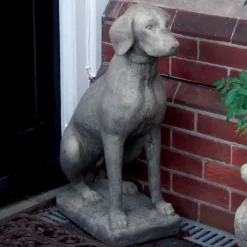 Statues & Sculptures Dogs^Pointer Dog Stone Garden Statue