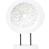Statues & Sculptures Table Top|Abstract^Polar Perfection 43cm White Wood Indoor Sculpture