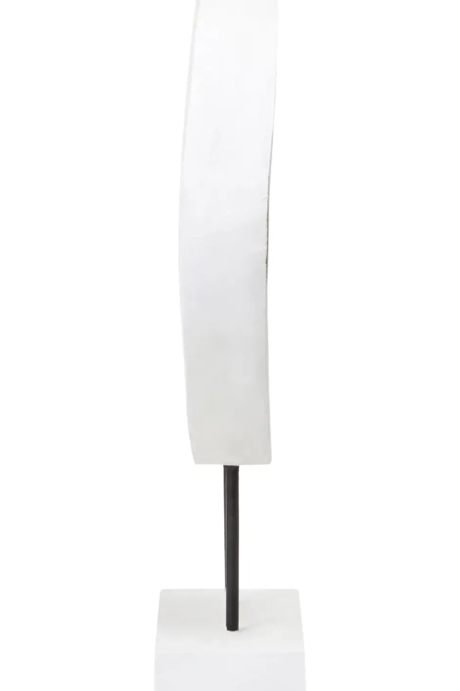 Statues & Sculptures Table Top|Abstract^Polar Perfection 43cm White Wood Indoor Sculpture