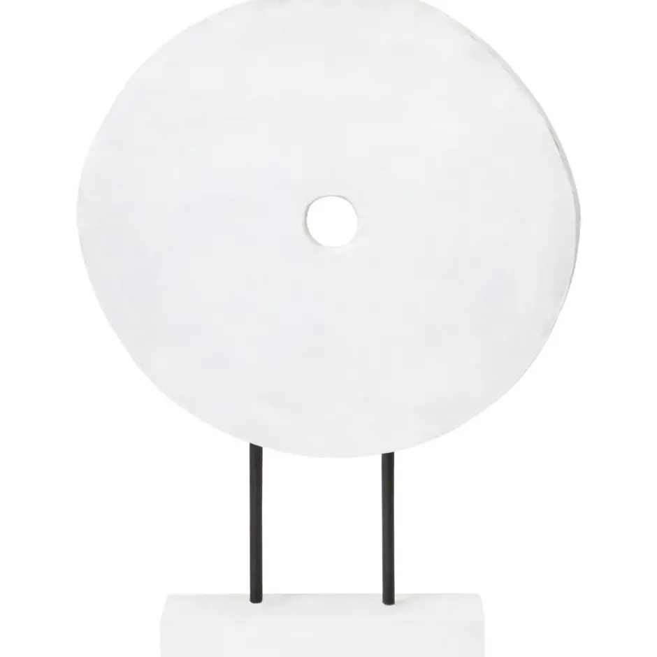 Statues & Sculptures Table Top|Abstract^Polar Perfection 43cm White Wood Indoor Sculpture