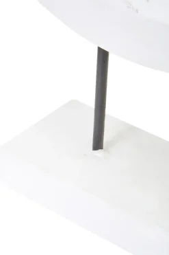 Statues & Sculptures Table Top|Abstract^Polar Perfection 43cm White Wood Indoor Sculpture