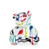 Statues & Sculptures Low Poly|Table Top^Polygon Bear 20cm Abstract Resin Indoor Sculpture