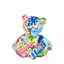 Statues & Sculptures Table Top|Low Poly^Polygon Bear 20cm Inca Art Resin Indoor Sculpture