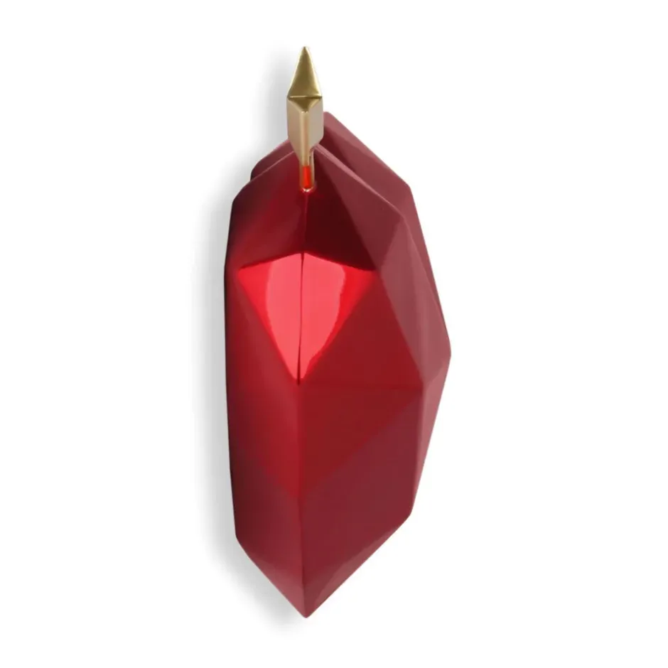 Statues & Sculptures Table Top|Low Poly^Polygon Love 31cm Red Resin Wall Sculpture