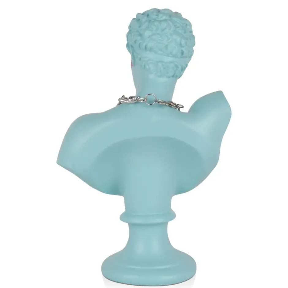 Statues & Sculptures Figurative|Table Top^Pop Art Titan 35cm Blu Blue Resin Indoor Sculpture