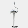 Statues & Sculptures Wildlife|Cranes^Pure Crane 153cm Silver Metal Garden Sculpture