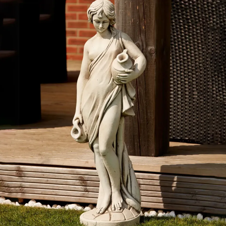 Statues & Sculptures Greek^Purity Maiden Stone Garden Statue
