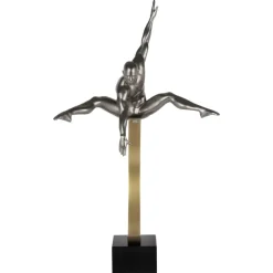 Statues & Sculptures Figurative|Floor Standing^Quantum Leap 80cm Anthracite Resin Indoor Sculpture