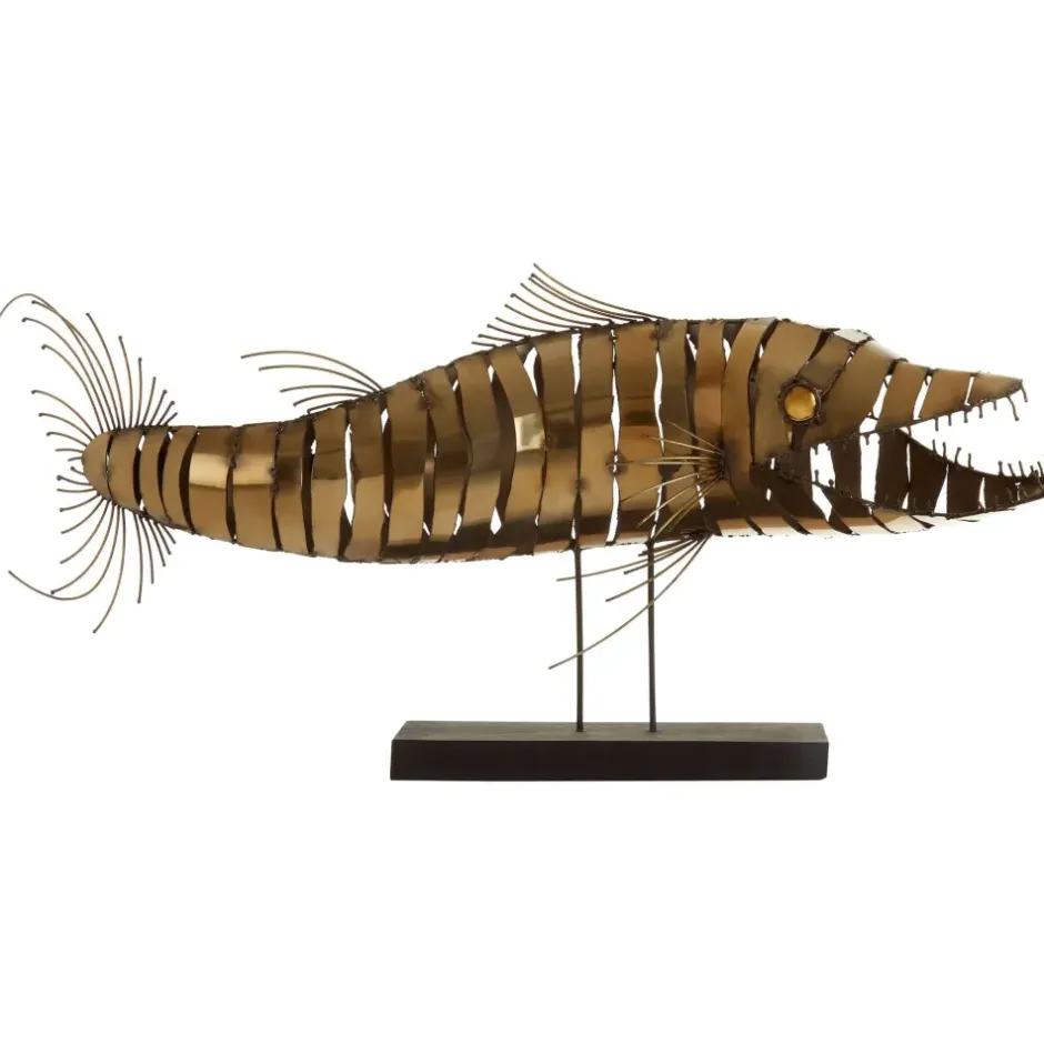 Statues & Sculptures Table Top|Animals^Razorfin Stainless Steel Indoor Sculpture