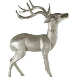 Statues & Sculptures Table Top|Animals^Regal Deer 70cm Metal Indoor Statue