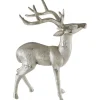 Statues & Sculptures Table Top|Animals^Regal Deer 64cm Metal Indoor Statue