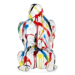 Statues & Sculptures Table Top|Abstract^Regal Orangutan 38cm Multicolour Resin Indoor Sculpture