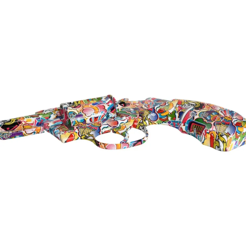 Statues & Sculptures Wall Art|Pop Art^Retro Revolver 32cm Pop Art Resin Wall Sculpture