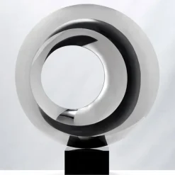 Statues & Sculptures Contemporary|Contemporary^Revolution 88cm Metal Stainless Steel Indoor Sculpture